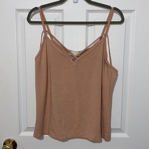 Forever 21 Criss Cross Pink Crop Top Plus Size 3x